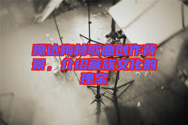 嘎達梅林歌曲創作背景，介紹藏族文化的瑰寶