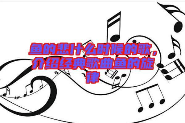 魚的悲什么時候的歌，介紹經典歌曲魚的旋律
