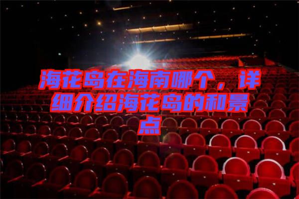 海花島在海南哪個，詳細介紹?；◢u的和景點