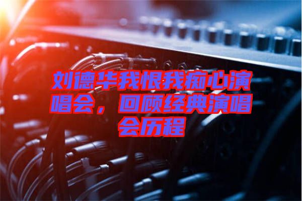 劉德華我恨我癡心演唱會，回顧經典演唱會歷程