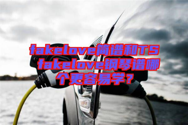 fakelove簡譜和TS fakelove鋼琴譜哪個更容易學(xué)？