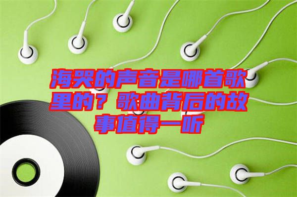 ?？薜穆曇羰悄氖赘枥锏?？歌曲背后的故事值得一聽
